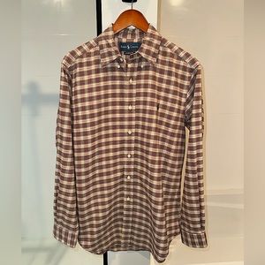Mens Ralph Lauren Polo Button Down Classic Fit Size Medium
